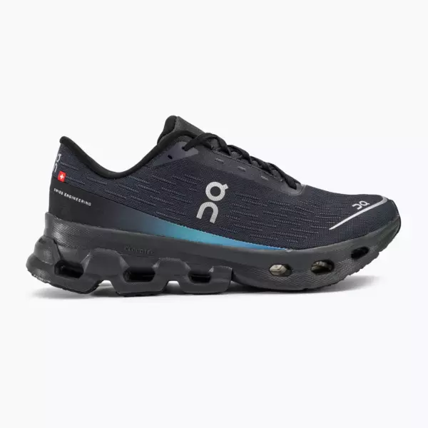 Женские кроссовки On Cloudspark black/blueberry