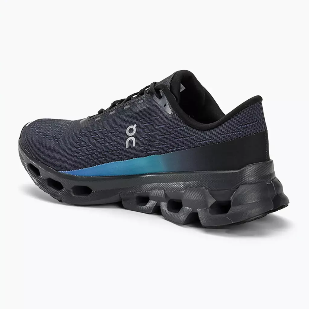 Женские кроссовки On Cloudspark black/blueberry