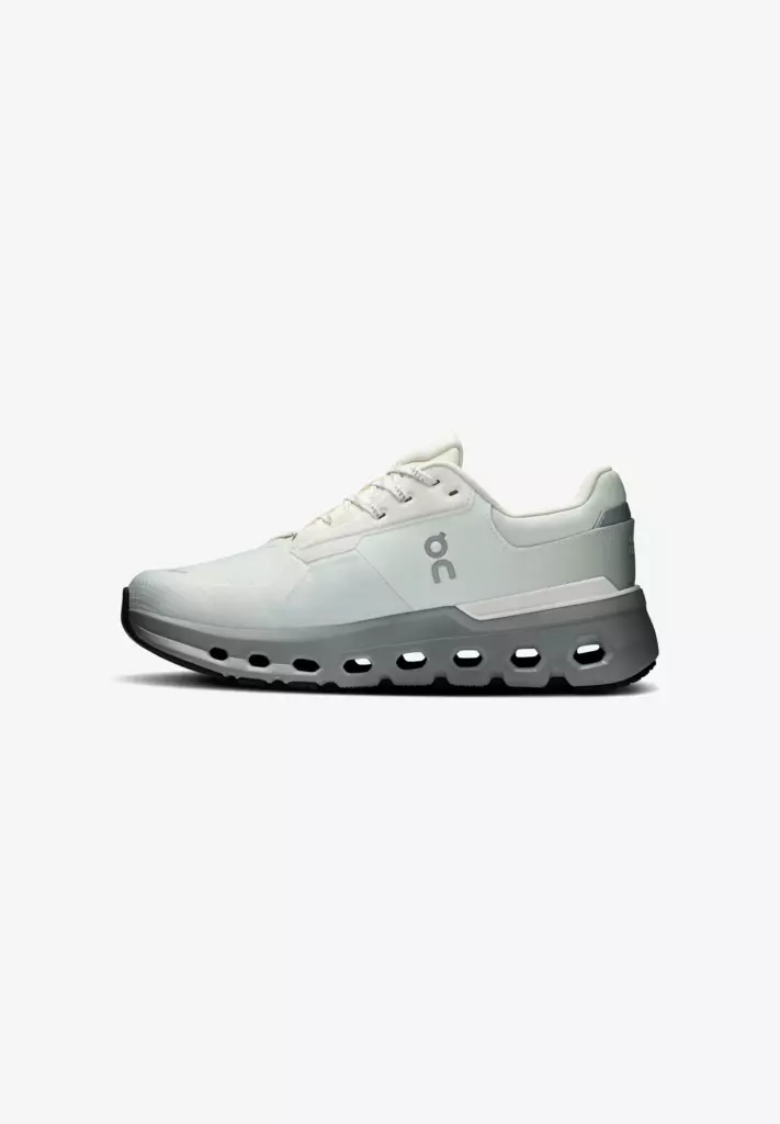 Женские Кроссовки для бега On Cloudrunner 2 Waterproof iceberg alloy