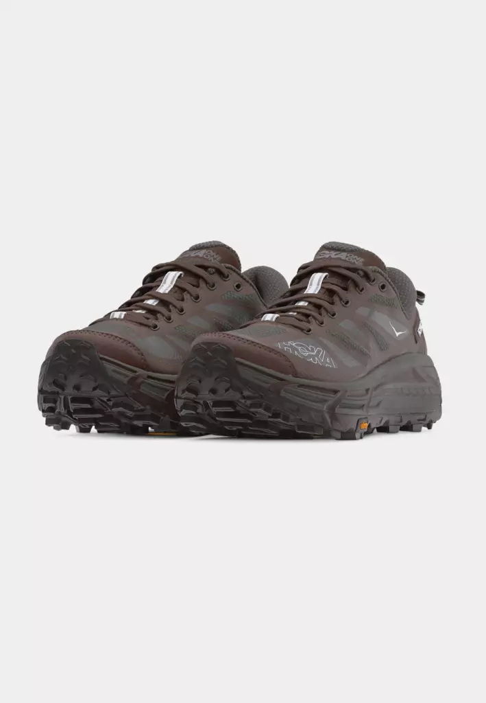 Кроссовки для бега HOKA MAFATE SPEED 2 - asphalt grey/walnut