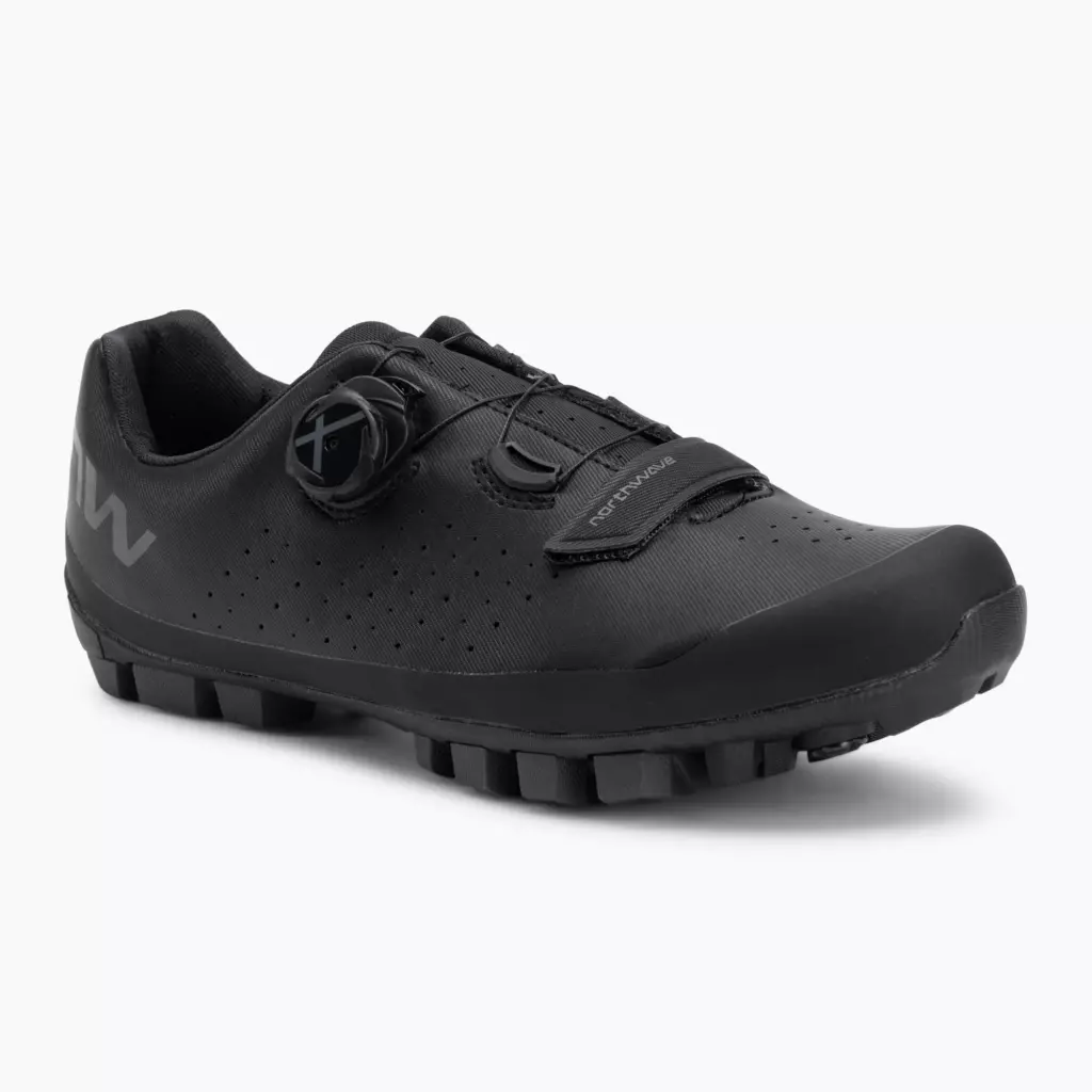 Мужские велосипедные ботинки MTB Northwave Hammer Plus Wide black/dark grey