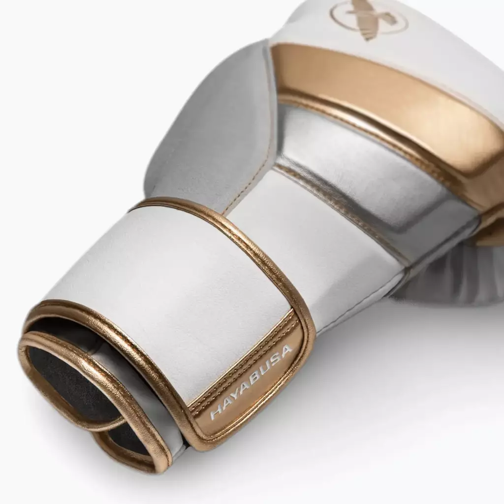 Боксёрские перчатки Hayabusa T3 white/gold