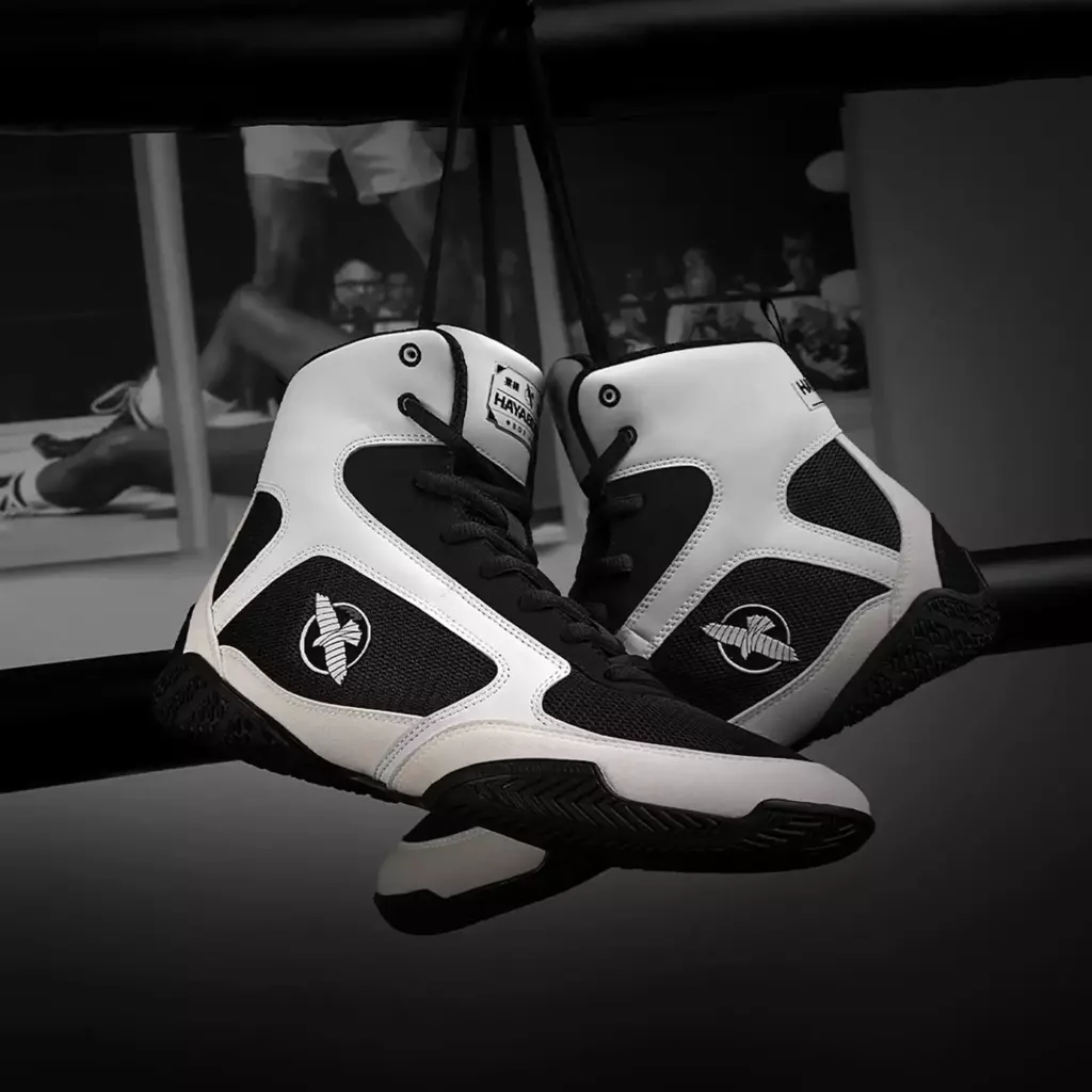 Боксёрки Hayabusa Pro Boxing black white