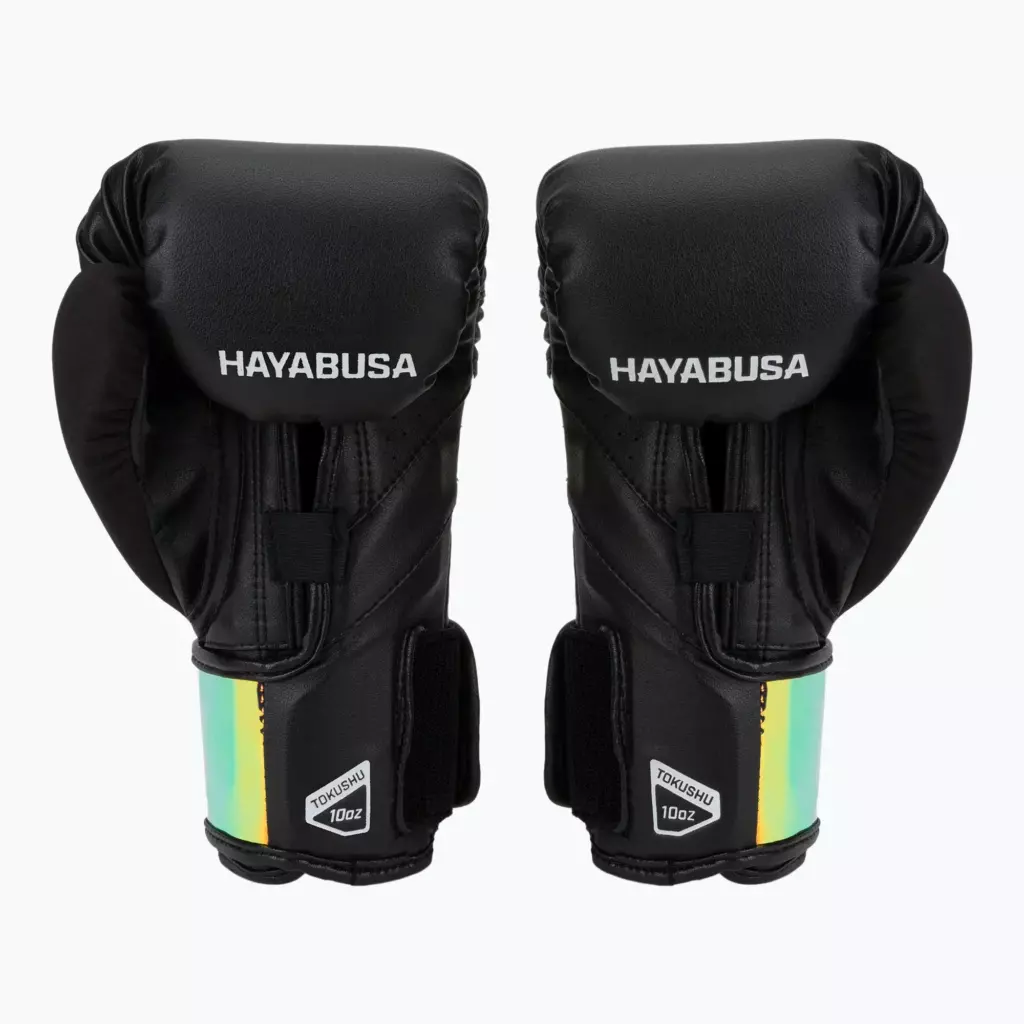 Боксёрские перчатки Hayabusa T3 BLACK/IRIDESCENT