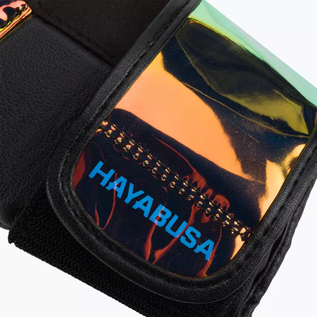 Боксёрские перчатки Hayabusa T3 BLACK/IRIDESCENT
