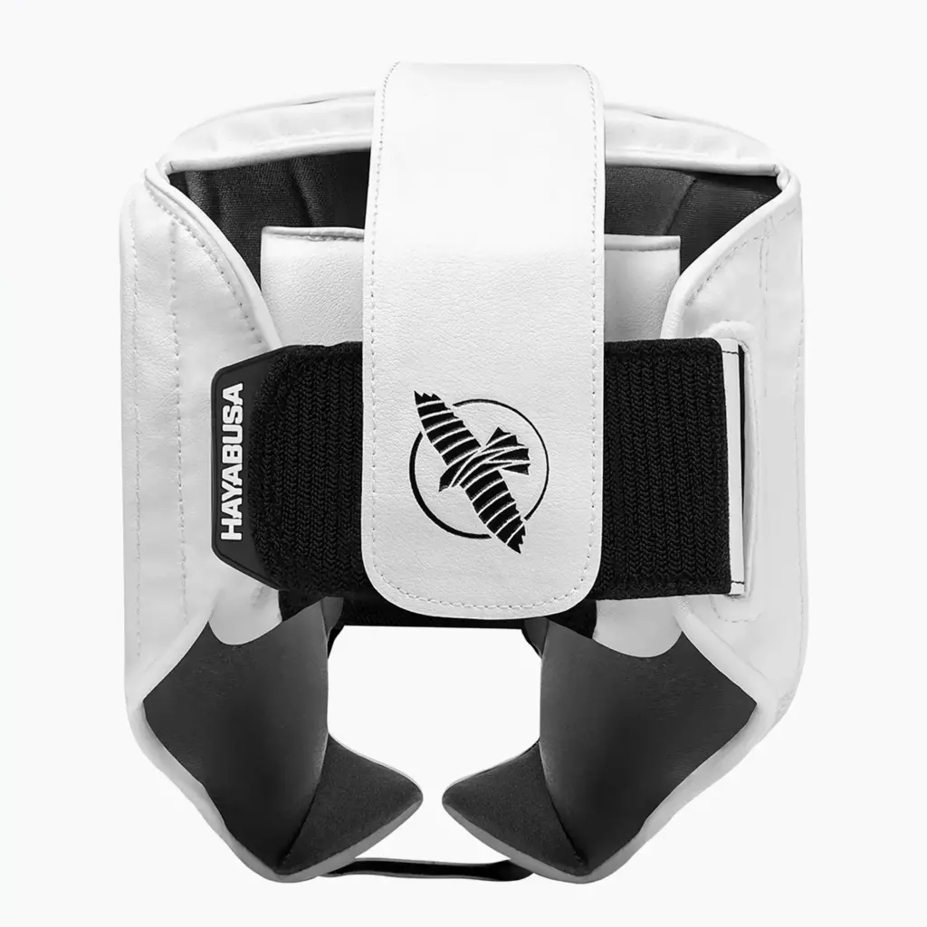 Боксёрский шлем Hayabusa T3 Headgear бело-чёрный