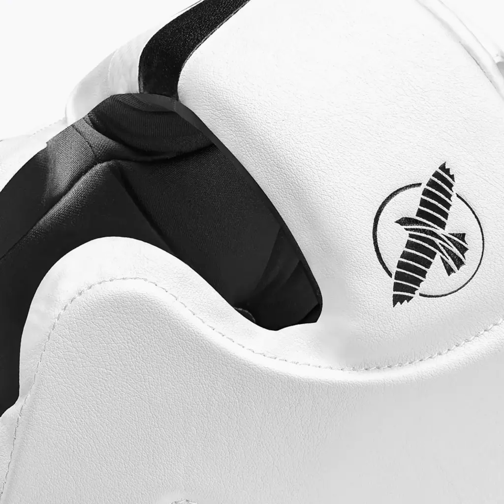Боксёрский шлем Hayabusa T3 Headgear бело-чёрный