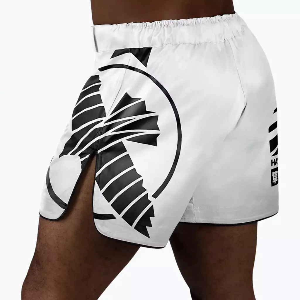 Шорты Hayabusa Icon MMA бело-чёрные