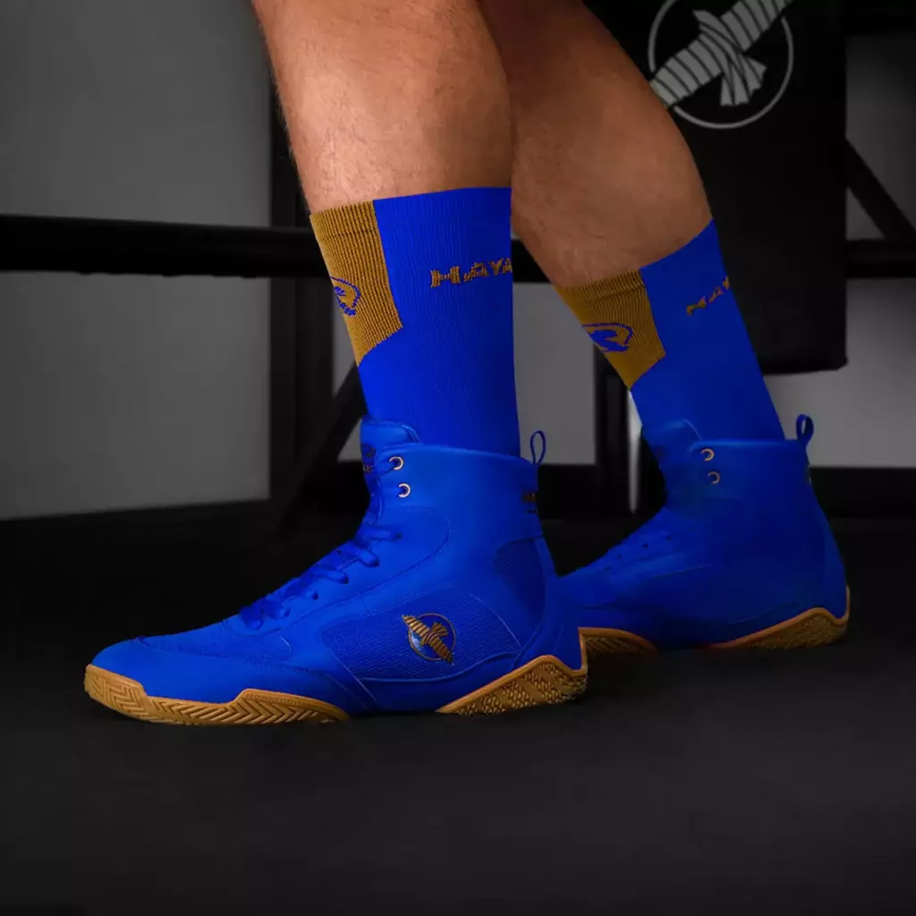Боксёрки Hayabusa Pro Boxing black blue