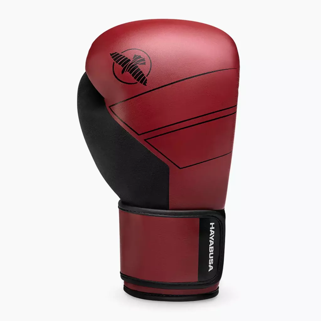 Боксёрские перчатки Hayabusa S4 Leather red