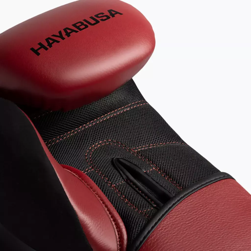 Боксёрские перчатки Hayabusa S4 Leather red