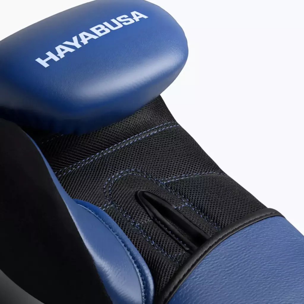 Боксёрские перчатки Hayabusa S4 Leather blue