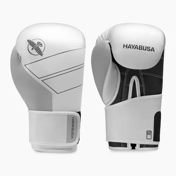 Боксёрские перчатки Hayabusa S4 Leather white