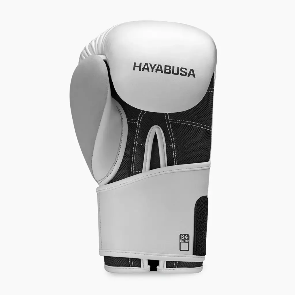 Боксёрские перчатки Hayabusa S4 Leather white