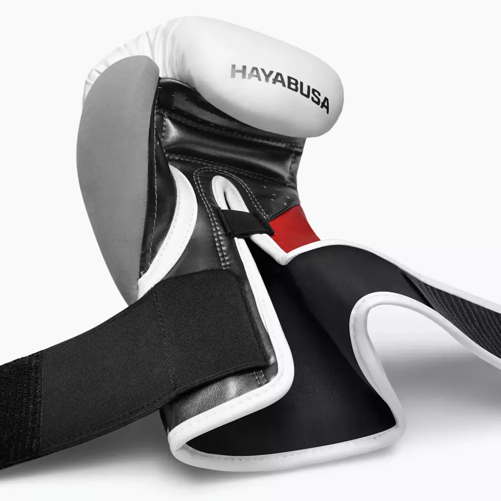 Боксёрские перчатки Hayabusa T3 white/red
