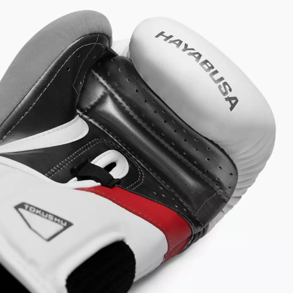 Боксёрские перчатки Hayabusa T3 white/red