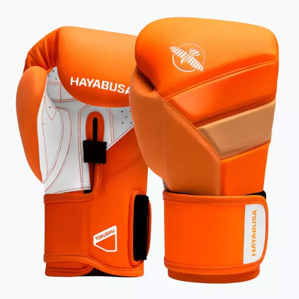 Боксёрские перчатки Hayabusa T3 Neon neon orange