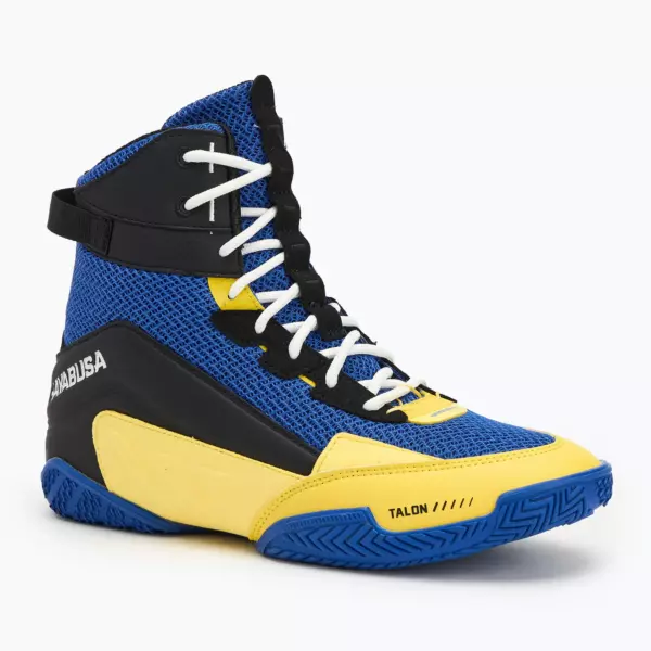 Боксёрки Hayabusa Talon Boxing blue/yellow