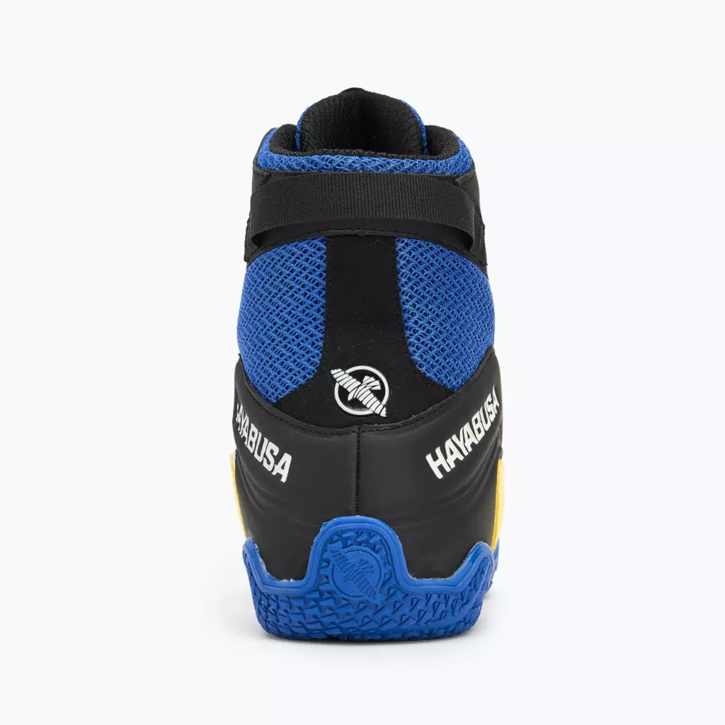 Боксёрки Hayabusa Talon Boxing blue/yellow