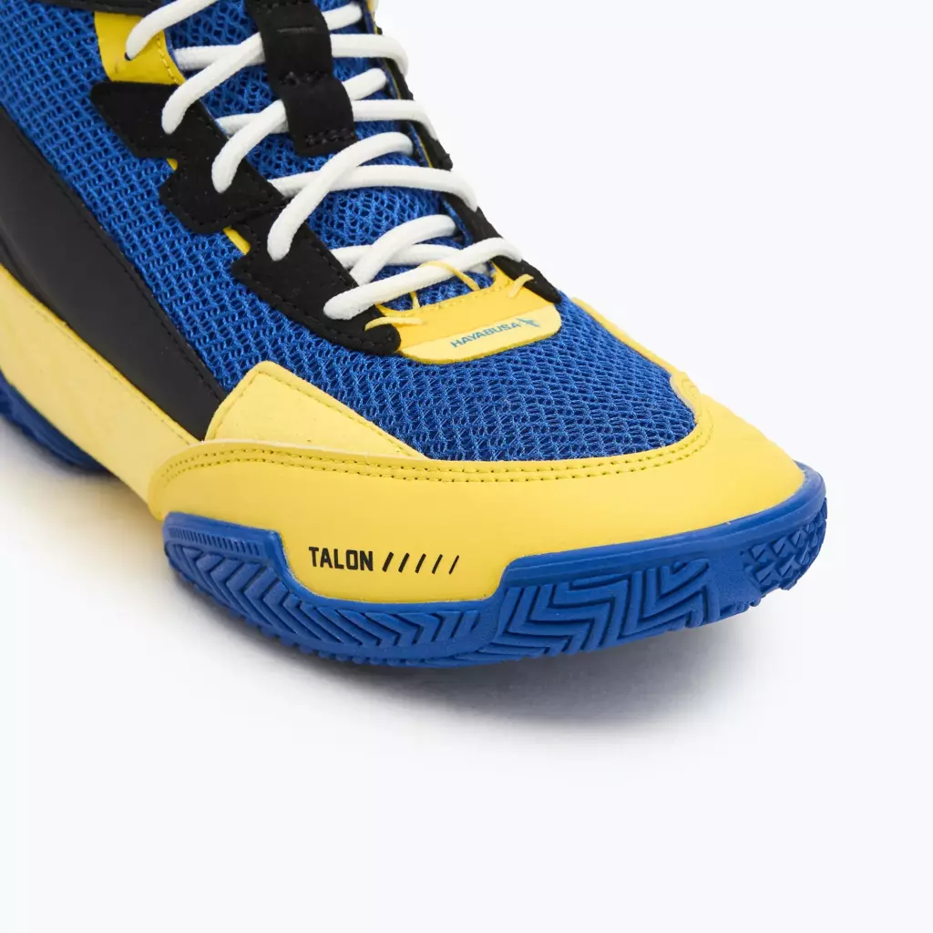 Боксёрки Hayabusa Talon Boxing blue/yellow
