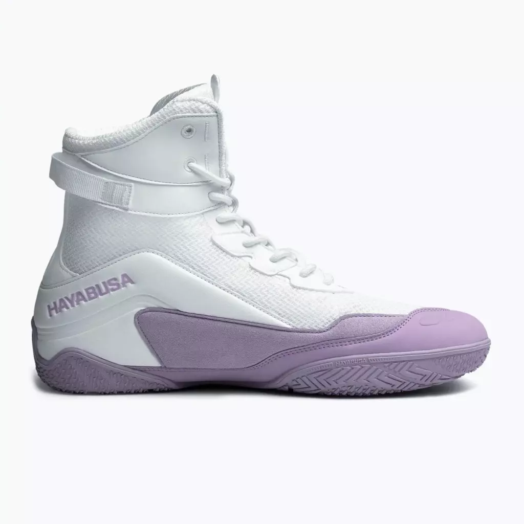 Боксёрки Hayabusa Talon Boxing white/lavender