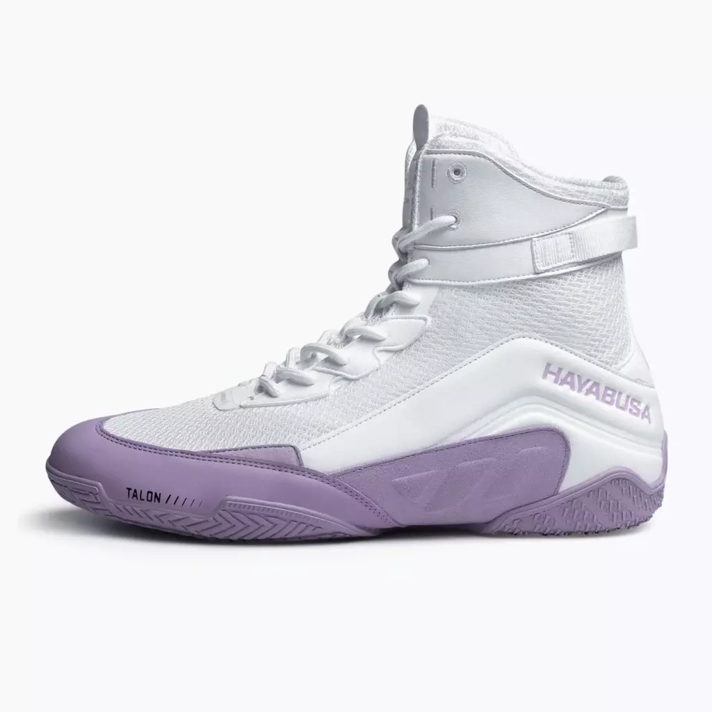 Боксёрки Hayabusa Talon Boxing white/lavender