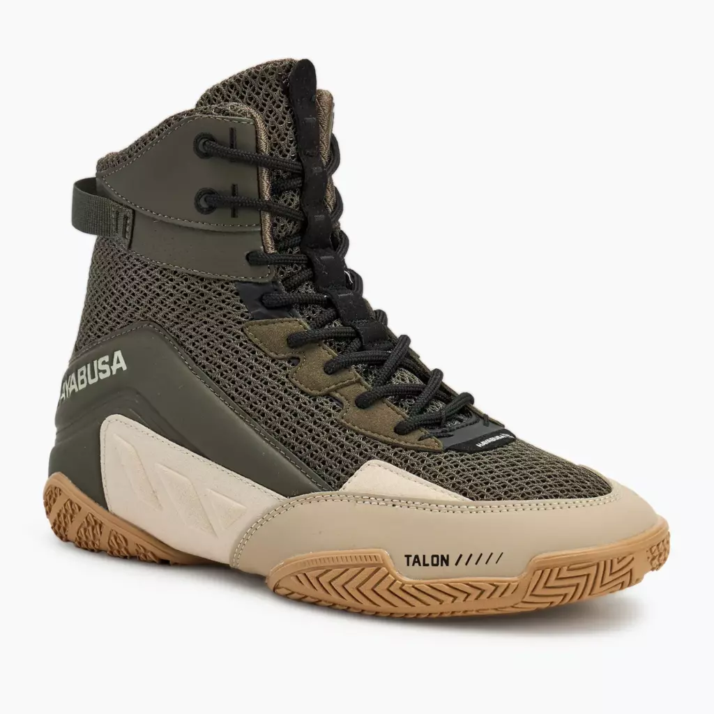 Боксёрки Hayabusa Talon Boxing green/tan