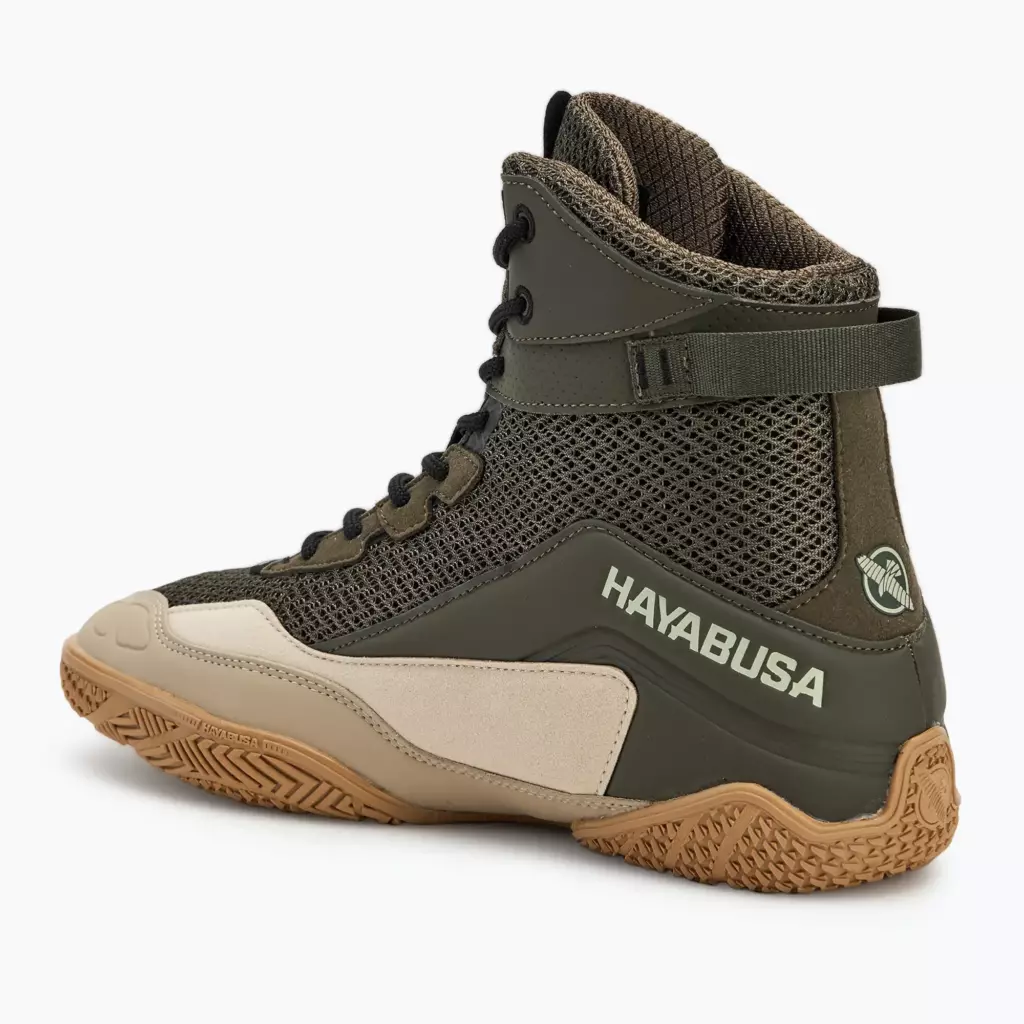 Боксёрки Hayabusa Talon Boxing green/tan