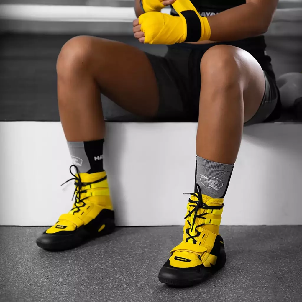 Боксёрки Hayabusa Strike Boxing yellow