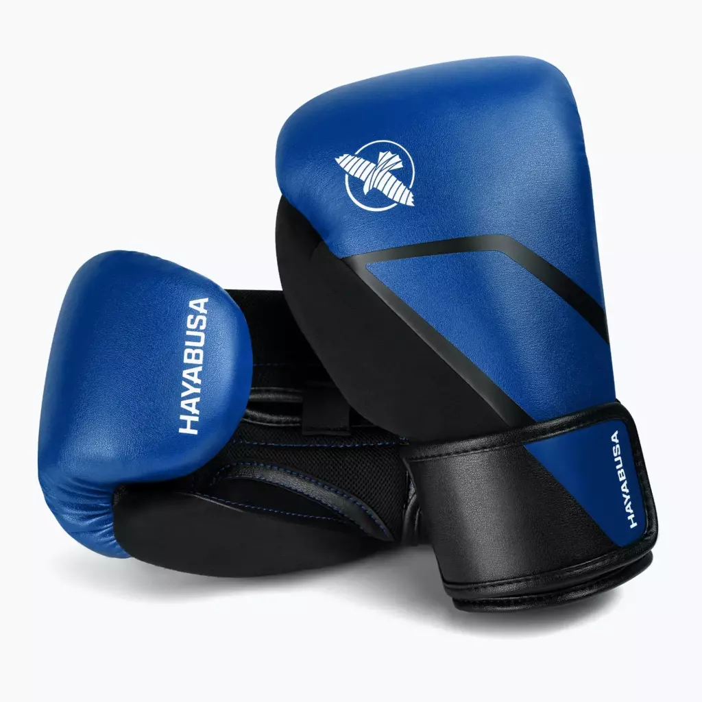 Боксёрские перчатки Hayabusa E1 Boxing blue/black