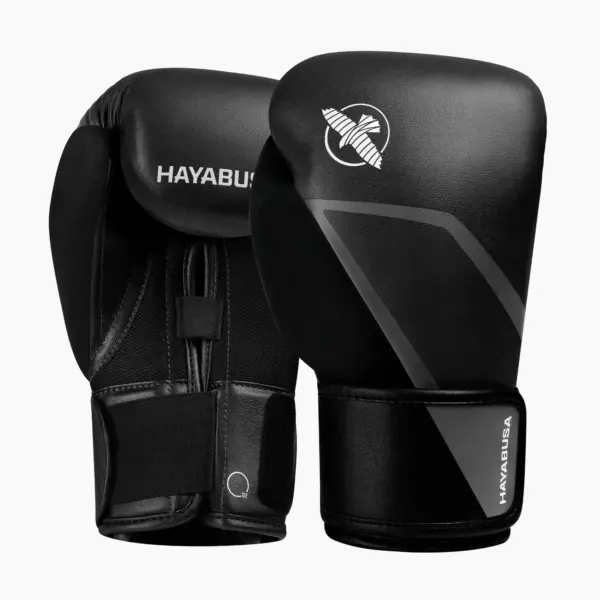 Боксёрские перчатки Hayabusa E1 Boxing black/grey