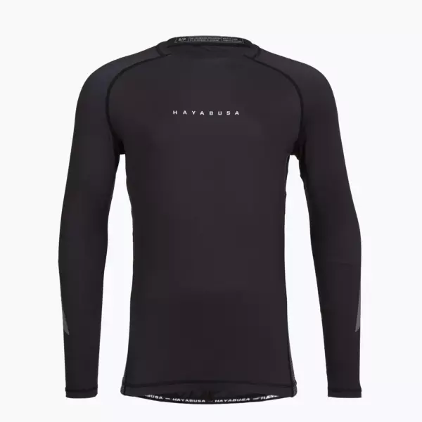 Рашгард Hayabusa Core black - длинный рукав