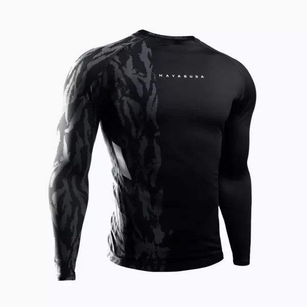 Рашгард Hayabusa Apex Rash Guard black длинный рукав