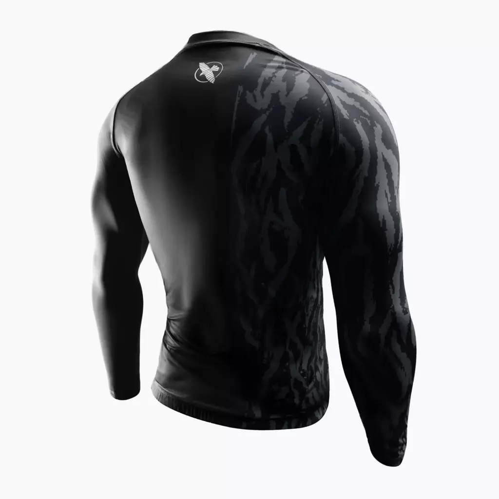 Рашгард Hayabusa Apex Rash Guard black длинный рукав