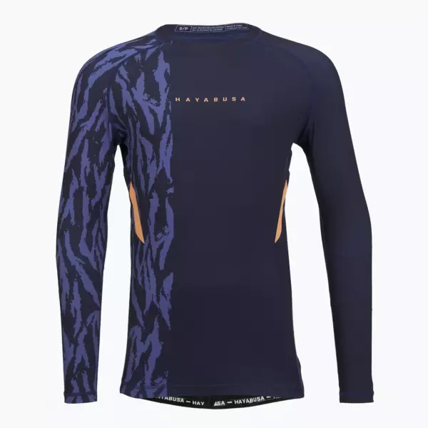 Рашгард Hayabusa Apex Rash Guard navy/orange