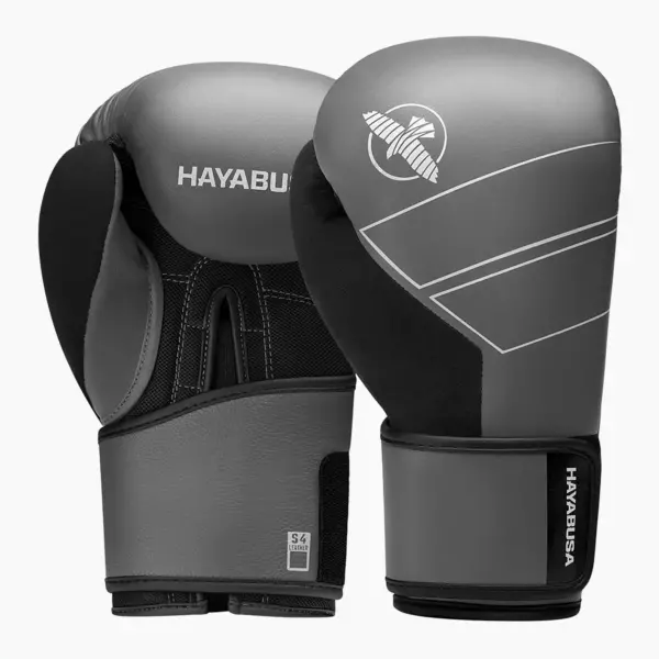 Боксёрские перчатки Hayabusa S4 Leather grey