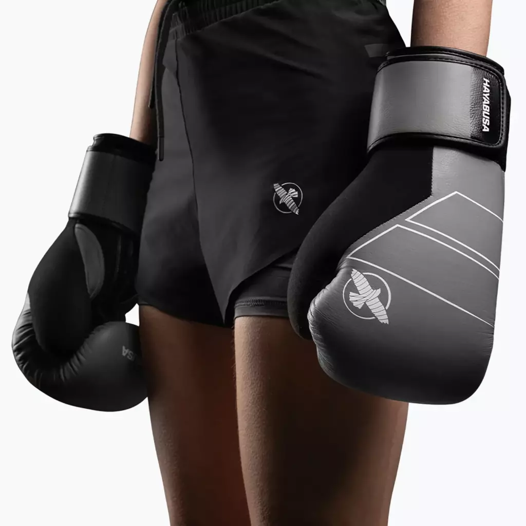 Боксёрские перчатки Hayabusa S4 Leather grey