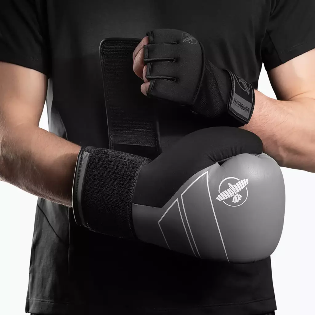 Боксёрские перчатки Hayabusa S4 Leather grey