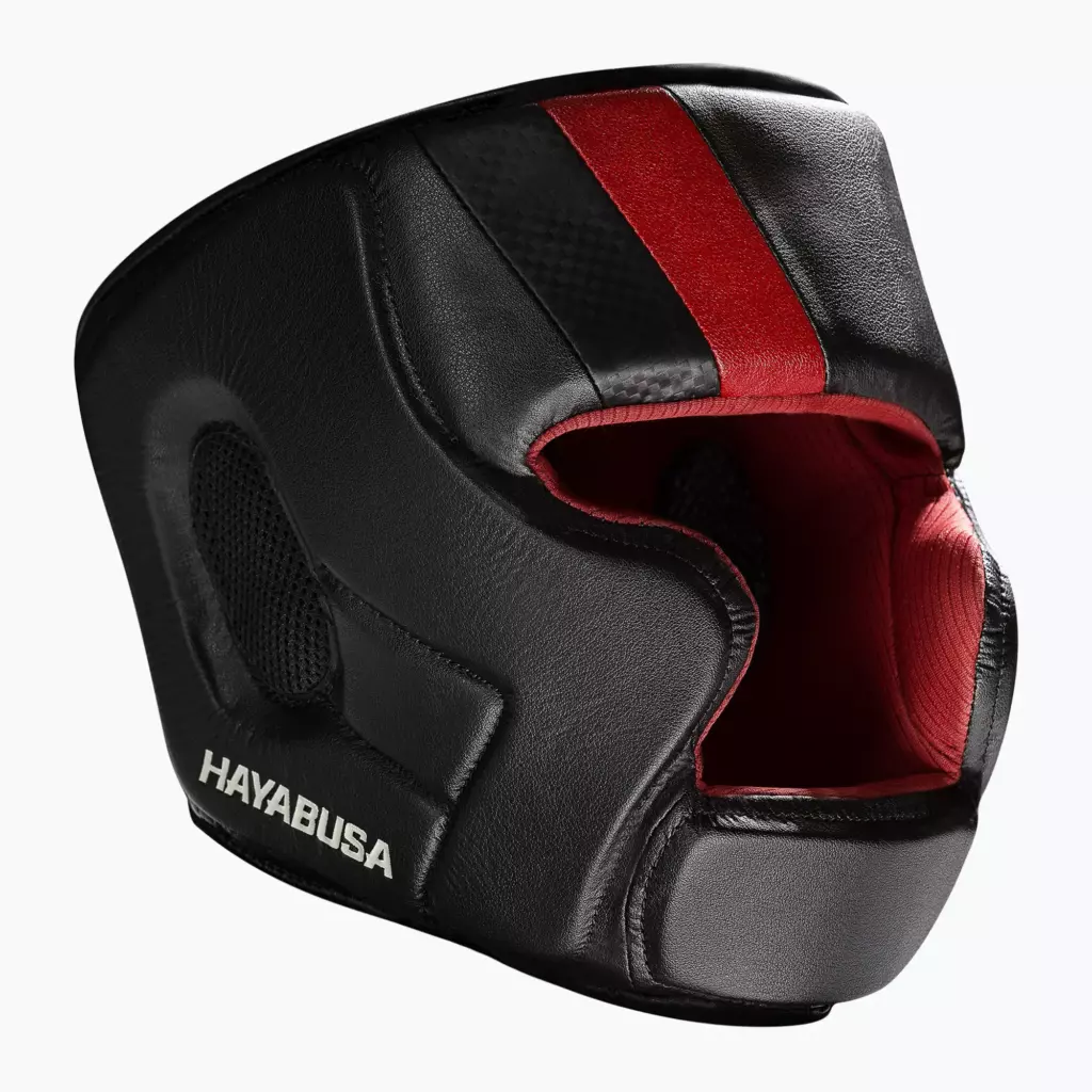 Боксёрский шлем Hayabusa T3 Headgear чёрно-красный