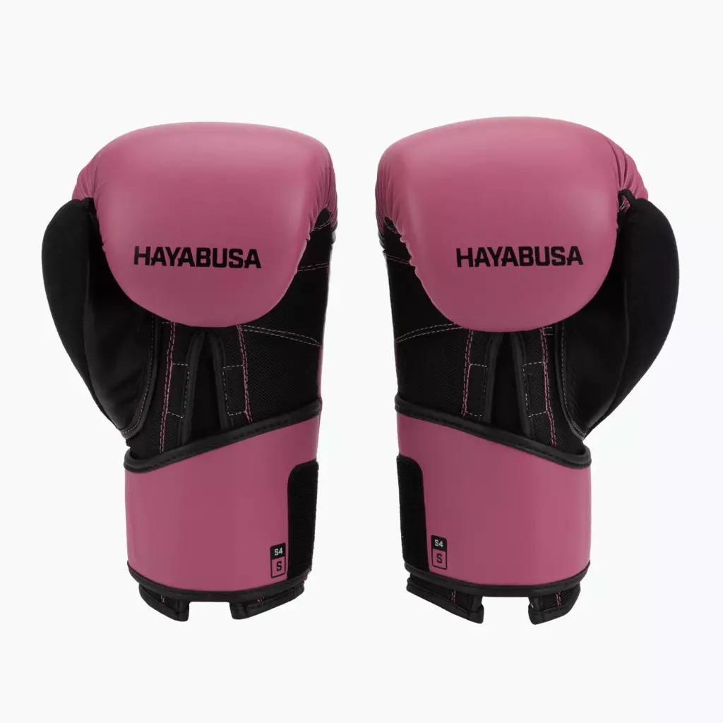 Боксёрские перчатки Hayabusa S4 pink/black