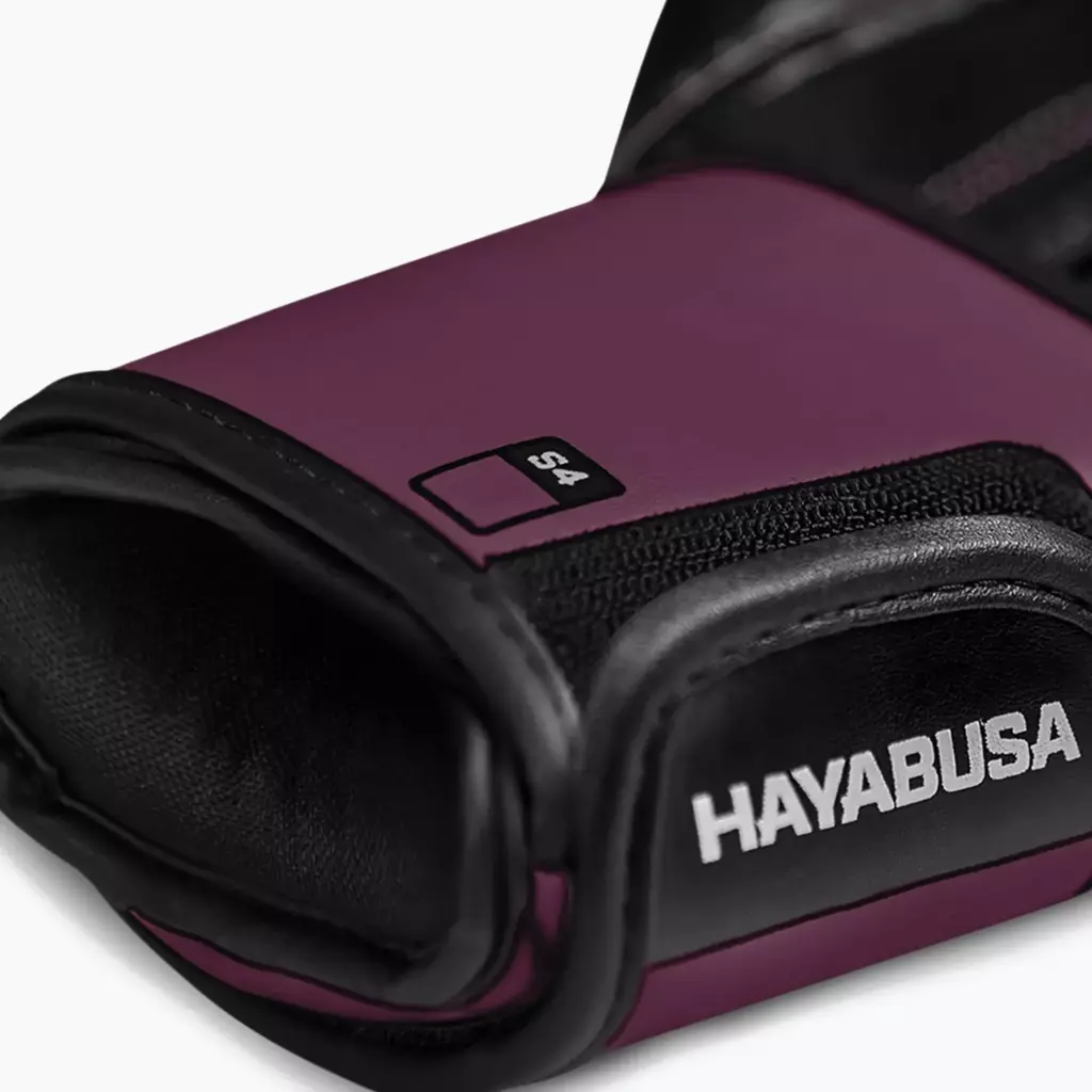Боксёрские перчатки Hayabusa S4 бордово-фиолетовые