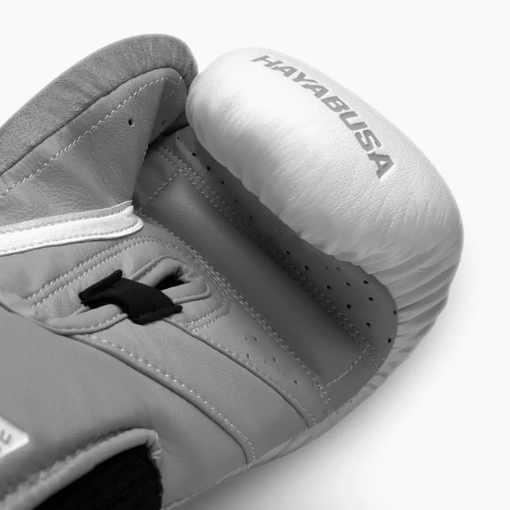 Боксёрские перчатки Hayabusa T3 white/grey