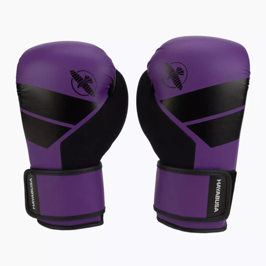 Боксёрские перчатки Hayabusa S4 purple/black