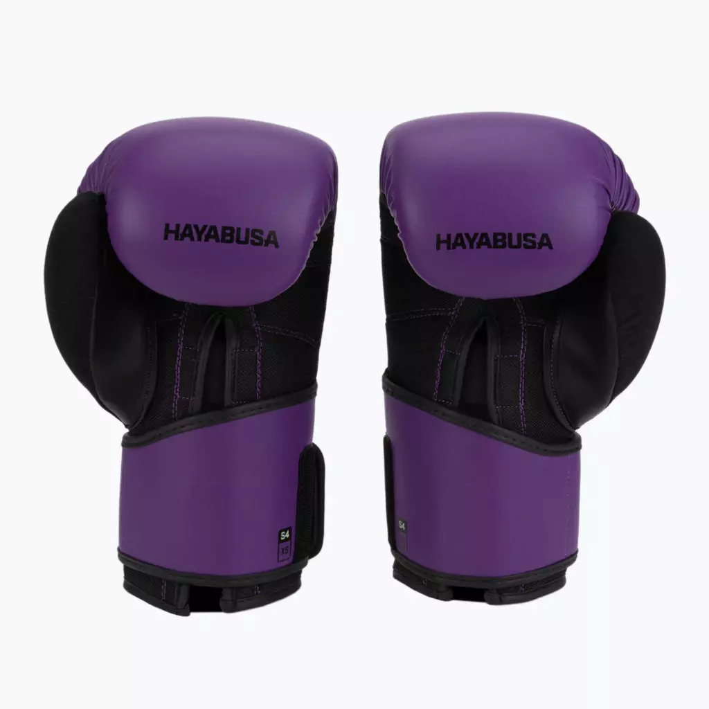Боксёрские перчатки Hayabusa S4 purple/black