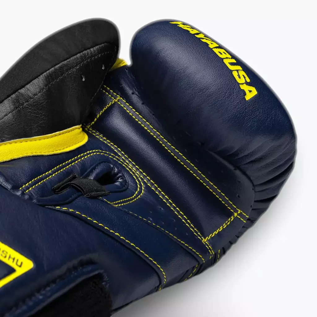 Боксёрские перчатки Hayabusa T3 navy/yellow