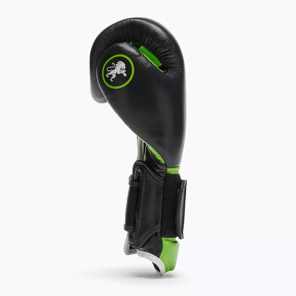 Боксёрские перчатки LEONE 1947 Professional 2 black/green