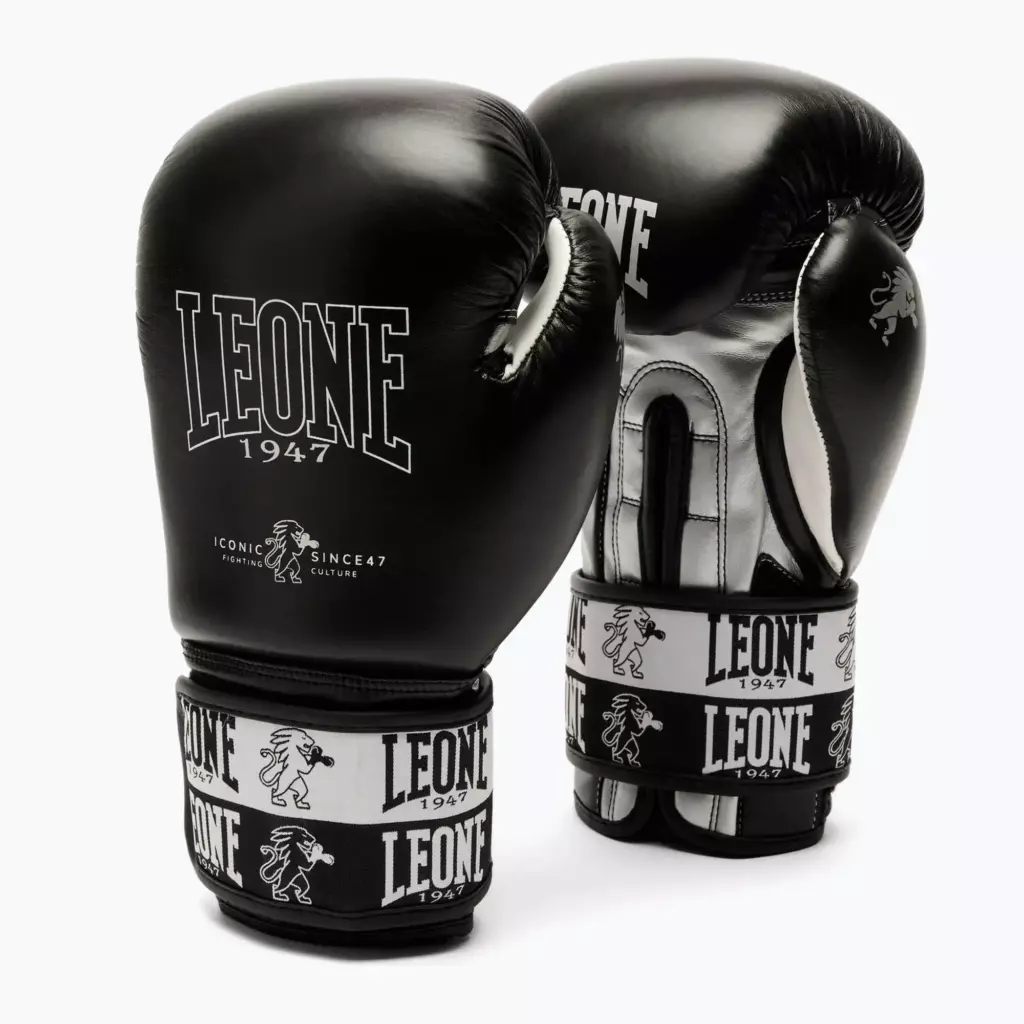 Боксёрские перчатки LEONE 1947 Iconic black