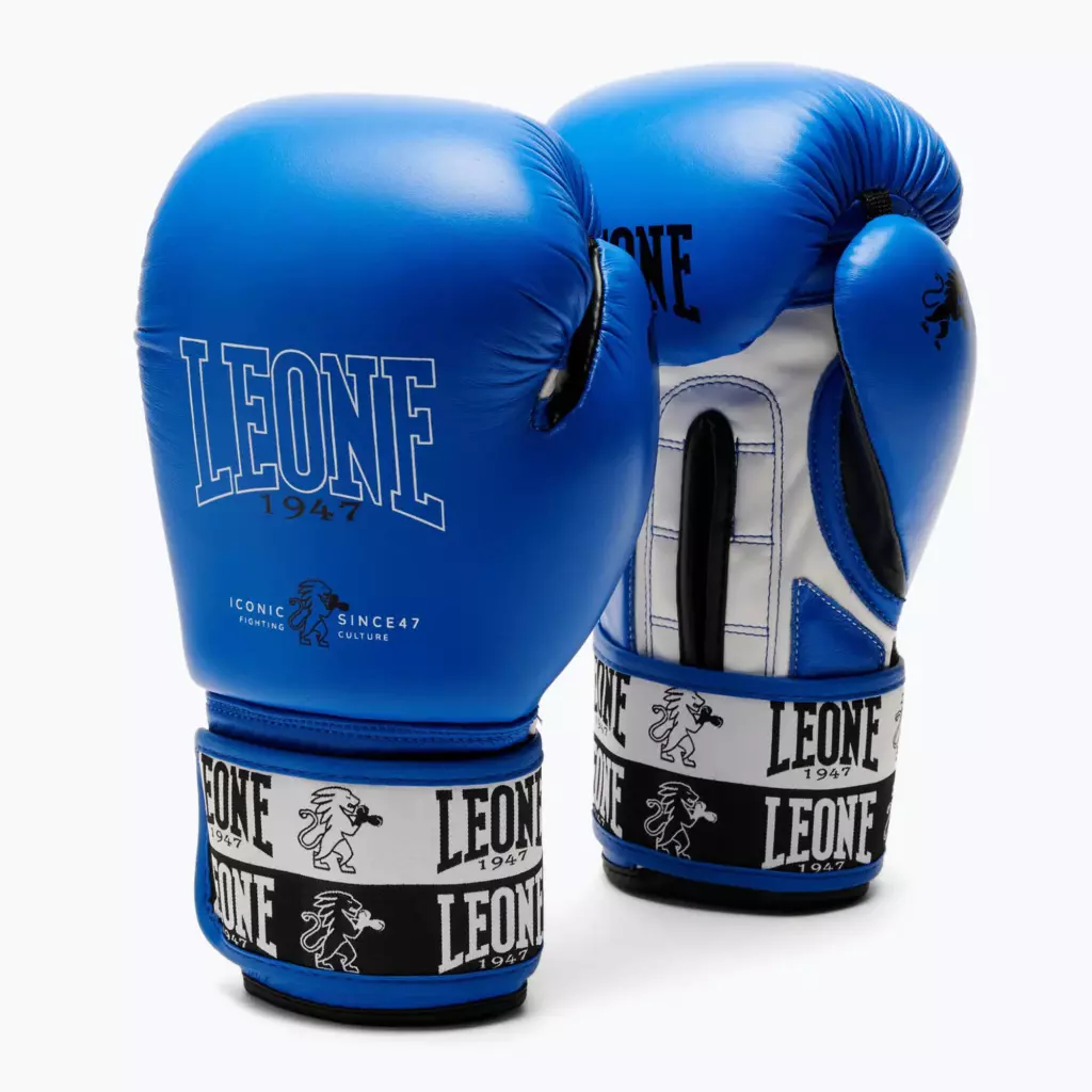 Боксёрские перчатки LEONE 1947 Iconic blue