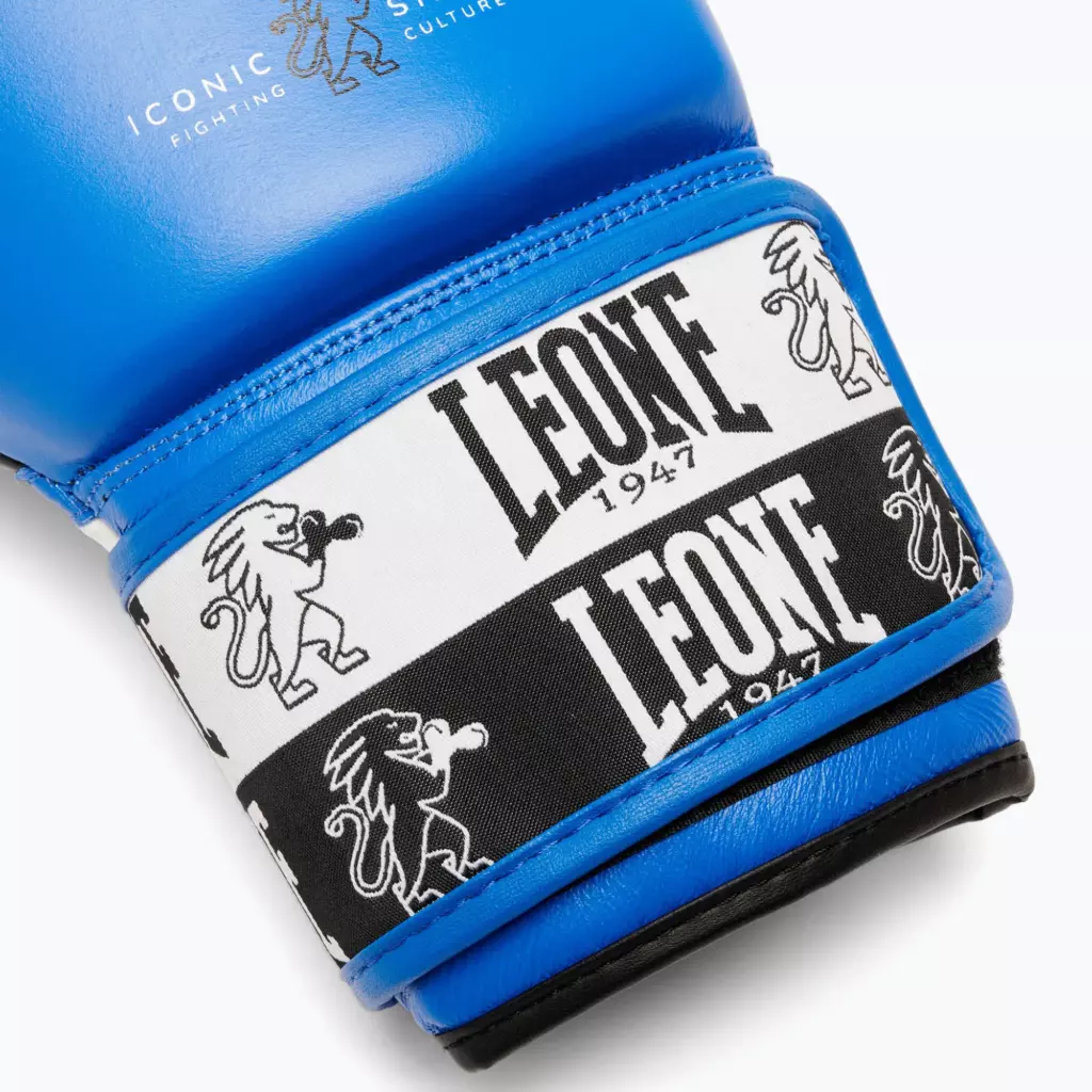 Боксёрские перчатки LEONE 1947 Iconic blue