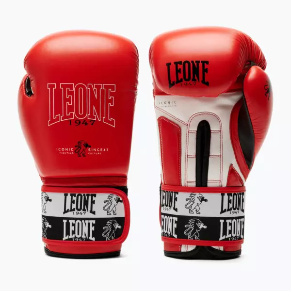 Боксёрские перчатки LEONE 1947 Iconic red